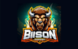 make high quality bison mascot logo for you in just two days