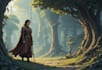 make illustration in fantasy and medieval style