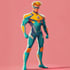 marvel style comic book superhero character