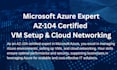 setup and configure microsoft azure vm and cloud networking