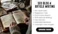 write SEO optimized articles and blog posts with images