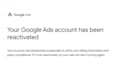 fix suspended google ads account to unsuspend and verify