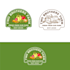 make creative vegetable gardening agriculture farm logo