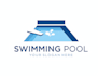 makes swimming pool, pool cleaning logo design