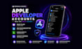 create apple developer account