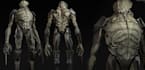 create 3d alien character 3dweird alien,3d zbrush 3d character design ue5 model
