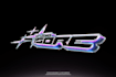 design a professional metallic 3d chrome logo