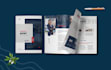 design professional company profile, annual report
