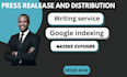write and distribute a professional press release