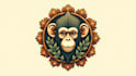 do amazing monkey mandala logo with creative concepts