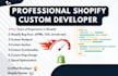be your shopify virtual assistant and shopify manager