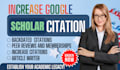 increase your google scholar citations, research visibility