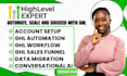 setup gohighlevel sales funnel ghl campaign conversational ai data migration