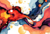 paint digital abstract art illustration