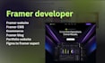 be framer developer, framer website, figma to framer, framer template, webflow