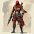 make a game character art concept art