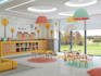 design cgi interior 3d kids room, nursery, ikea bedroom and playroom interior