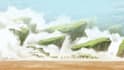 draw a landscape in digital style