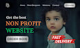 design nonprofit website charity website non profit website donation website ngo