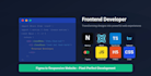 create a responsive portfolio using react and typescript