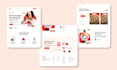 create figma app design with wireframe and clickable prototype