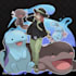 create you as a anime style pokemon trainer