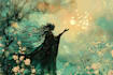 create an epic fantasy book cover