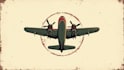 design amazing grunge plane logo with unique style
