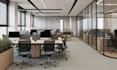 design office, working space with hight quality rendering