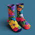 draw modern and unique custom socks