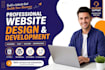 do website development, design, wordpress, ai chatbot and ecommerce