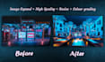 create customize ai image expand and color grading