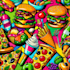 do your photos into food pop art