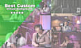 design virtual podcast background to supercharge views