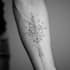 create sleeve tattoo design in geometric style