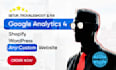 adobe analytics, google analytics 4, redtrack, hotjar etc