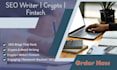 write SEO blog posts articles website copy