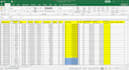 clean, format, merge, split excel data