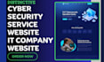 design cyber security website technology security website