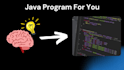 do java for you