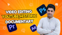 create faceless historic youtube documentary video editing