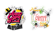 create hand drawn t shirt cartoon graffiti  logo