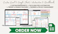 build google sheets KPI dashboard excel dashboard excel automation excel tracker