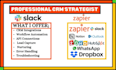 integrate slack with zapier dropbox whatsapp notion hubspot zoho outlook chatgpt