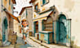 create hand drawn kids book illustrations