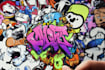 create custom graffiti art designs murals and wall arts
