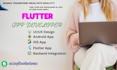 do app development by using flutter