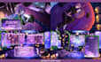 design vtuber stream overlay in cute anime style for twitch, youtube streaming