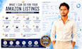 create amazon fba listing professionally, bulk listing and variation
