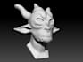 sculpt 3d character and models with texturing and lighting